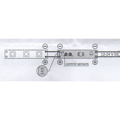 Ber�hrungsloser Schalter mit dimmfunktion f�r LED Streifen
