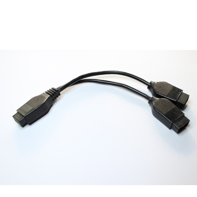 SUB D  Weiche 2 Stecker > 1 Kupplung