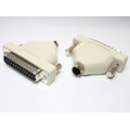 Adapter D-Sub 25 Stecker / PS2 Stecker