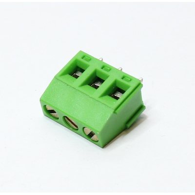Terminal strip for PCB assembly 3 poles 5mm pitch