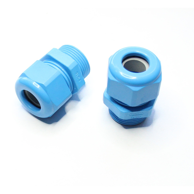 Cable gland PG16 IP68 blue