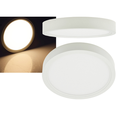 LED Deckenleuchte 12W � 17cm warmwei� -  Santano 12w