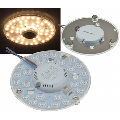 LED conversion module 12W warm white for luminaires �125mm