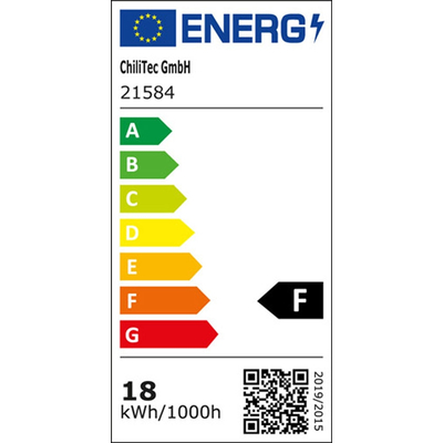 LED long-light 18W neutral white with HF motion detector - HORTA