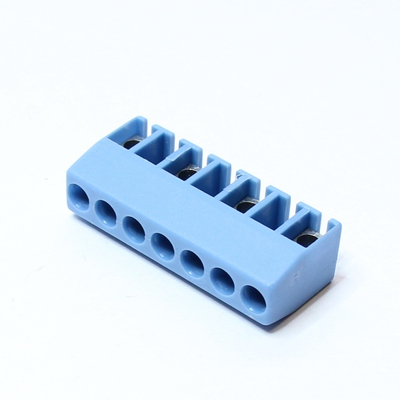 Terminal strip for PCB assembly 4 poles 10mm pitch