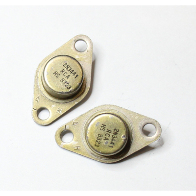 2N3441 160V 3A 25W TO66 benutzt ? RCA (2Stk)