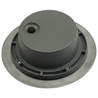 Solar LED Bodenstrahler rund mit Edelstahl-Front IP44 - CTB-R