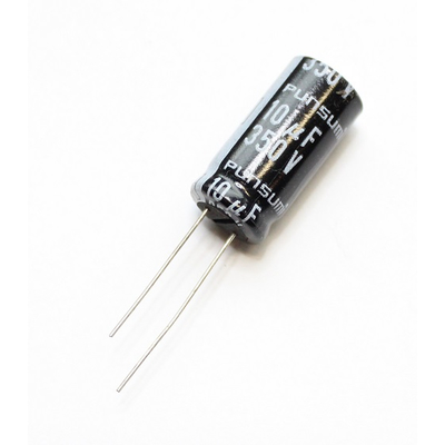 Electrolytic capacitor     10f 350V  85C