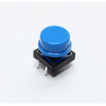 Mikrotaster TACT aus/(ein) 12 x 12mm Taste blau