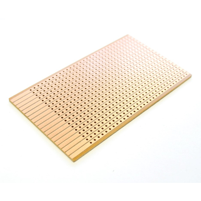 Breadboard  50 x  90mm   589 solder points  strip hard paper