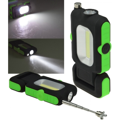 LED work light 3W with hook, magnetic base and PickUp - CAL-COB Flexi