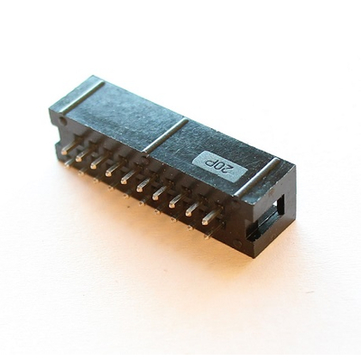 IDC Wannenstecker 20 polig gerade RM1,27mm